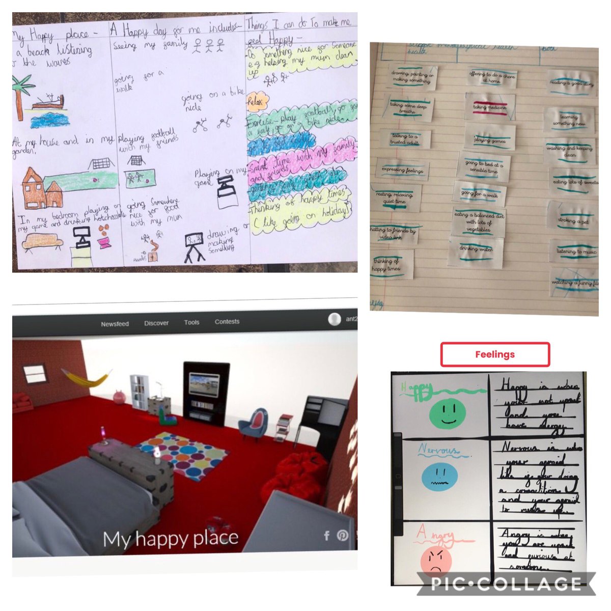TheTrinityL5's tweet photo. We’ve been getting involved with mental health awareness week in our home learning.KS1 have been talking about their feelings. LkS2 have been exploring expressing feelings and UKS2 have been exploring keeping well and #trinitypshe @Lpool_PSHE_P4C @mentalhealth @PSHEassociation https://t.co/IBBaPamkU6