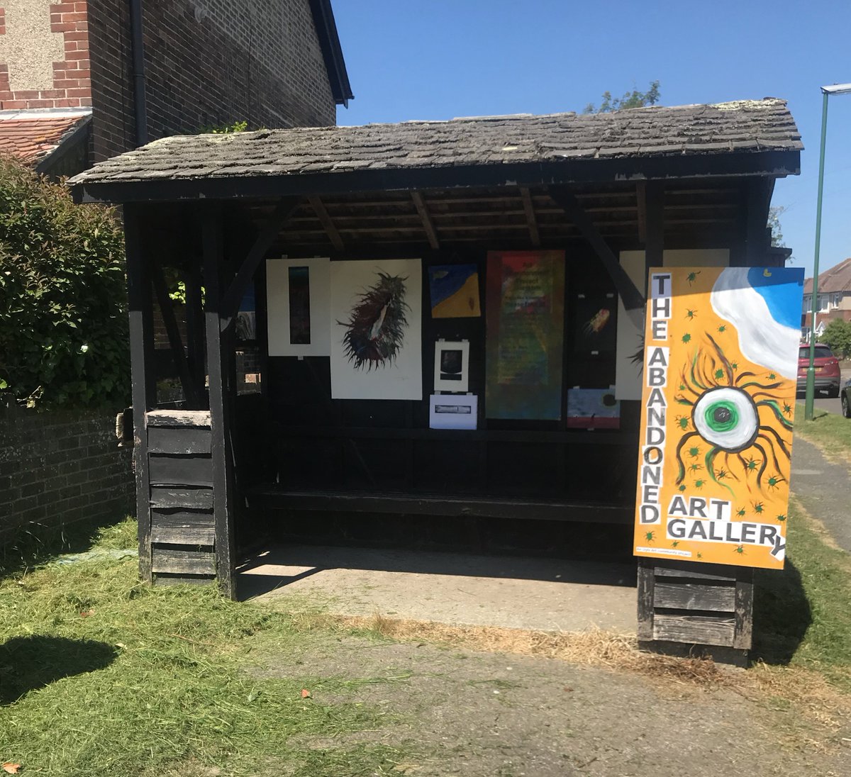 GatehouseMark's tweet photo. @PallantGallery Chichester's anti covid gallery Stockbridge Road https://t.co/fyKZRJfr5u