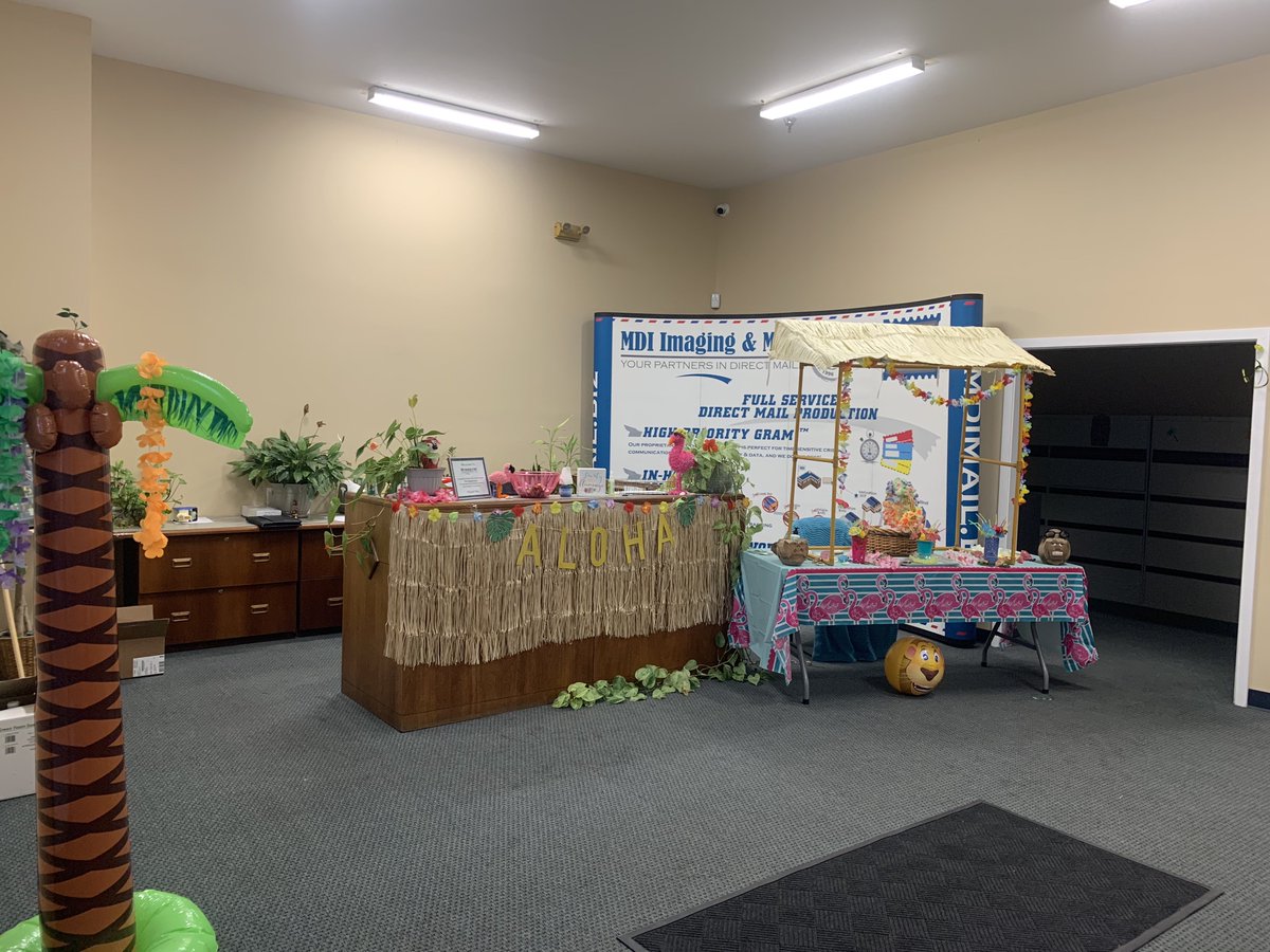 MDI_Mailing's tweet image. Aloha Friday is going to be a fun one!!!