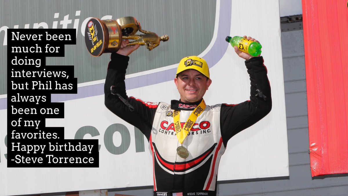 NHRADragster's tweet photo. Help us wish #NationalDragster’s very own Phill Burgess a very Happy Birthday today! 

Happy Birthday @NHRAPhil, from your entire @NHRA family. https://t.co/PpuIMoW9mp