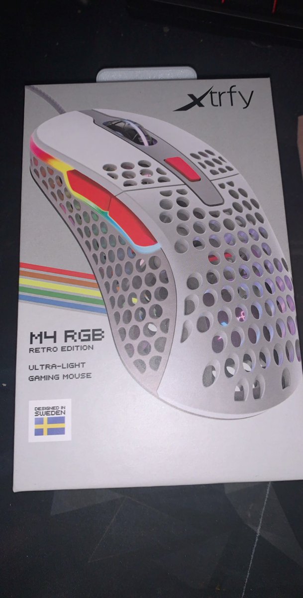 Time to try out the new mouse <a href="/Xtrfy/">Xtrfy</a>