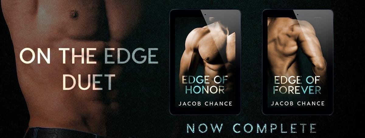 KeriLovesBooks's tweet image. #BingeAlert

On the Edge Duet by #JacobChance

𝐸𝒹𝑔𝑒 𝑜𝒻 𝐻𝑜𝓃𝑜𝓇, book 1
US amzn.to/2W6wKuw
UK amzn.to/3f1Ajuy
AU amzn.to/2VO7Ws8

𝐸𝒹𝑔𝑒 𝑜𝒻 𝐹𝑜𝓇𝑒𝓋𝑒𝓇, book 2
US amzn.to/2SMxWSR
UK amzn.to/3bhsyxI
AU amzn.to/3dvqxiG