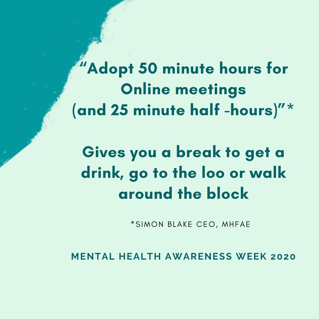CWWdevelopment's tweet image. Listening to ⁦@Simonablake⁩ talking on the ⁦@The_IoD⁩ webinar, he reminded me of this great idea to help our wellbeing

#MentalHealthAwarenessWeek 
#mentalwellbeing