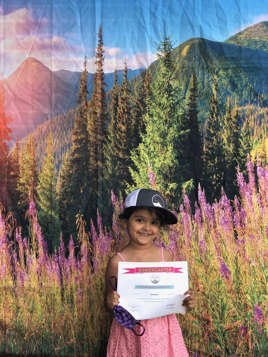 Kinder continuation was a Peak Moment for each individual to have their special time to shine from a distance:). ⁦<a href="/JeffcoSchoolsCo/">Jeffco Public Schools</a>⁩