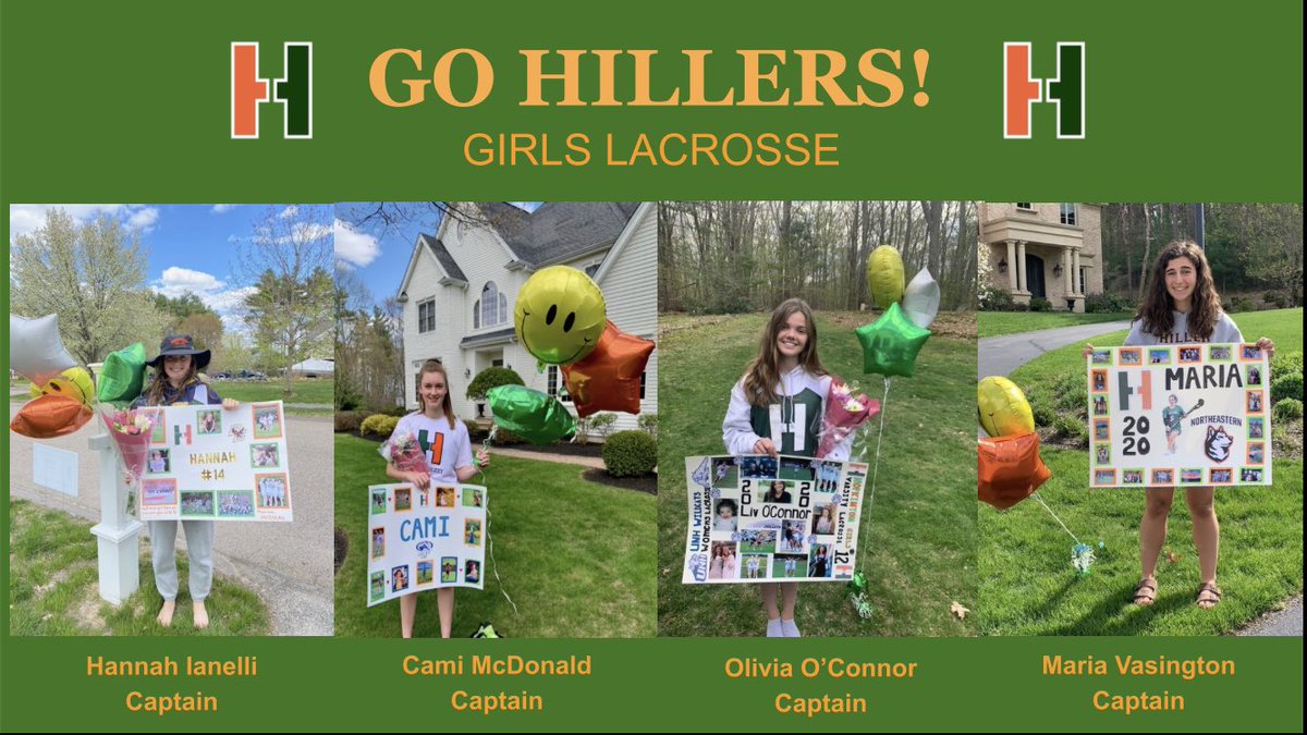 Congratulations and Thank You to our Girls Lacrosse Seniors!! #hillers #classof2020