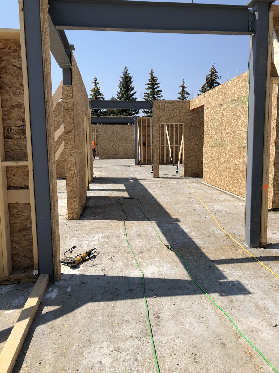 PenncoConst's tweet photo. Penn-co took some of the @RRC Summer Students on a site tour of our Rest Haven Expansion Project located in Steinbach, Manitoba. #BuildingConfidenceThroughPerformance https://t.co/GSvTip2Kjs