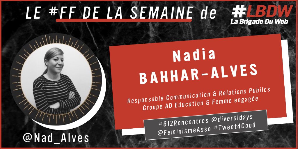 techmefr's tweet photo. Top story: @LaBrigadeDuWeb: '#FF @Nad_Alves Un grand merci pour son soutien et bravo pour ton engagement @diversidays
#TweetforGood #612Rencontres ' https://t.co/e1C4lIsMBo, see more https://t.co/5sL1iLaKD6