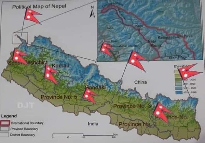 राम्रो कामको त सबैले तरिफ गर्नै पर्छ!!!
तर कागजी नक्सामा मात्रै सिमित नहोस्, भौगोलिक हिसाबले पनि हक जताउन पाइयोस्!
लिप्पियाधुरा ,कालापानी,लिपुलेक सहितको नेपालको नक्सा सार्वजनिक जय नेपाल सरकार !!!
जय चन्द्र सुर्य🇳🇵 
🙏