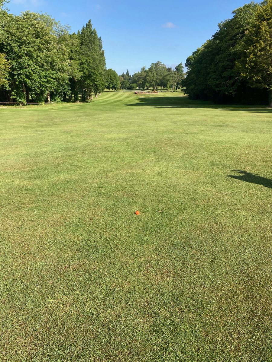 First tee shot in 8 weeks - straight down the middle. St Mellons looking fantastic <a href="/StMellonsGC/">St Mellons Golf Club</a>
