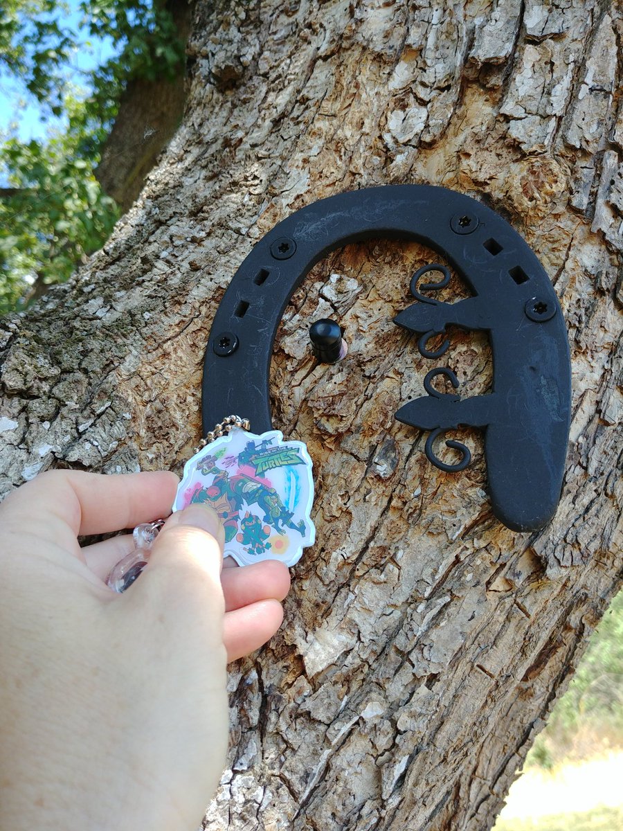 elxium's tweet photo. Hello tiny cache! @GoGeocaching @TMNT #tmntcache https://t.co/beoJStQEH3