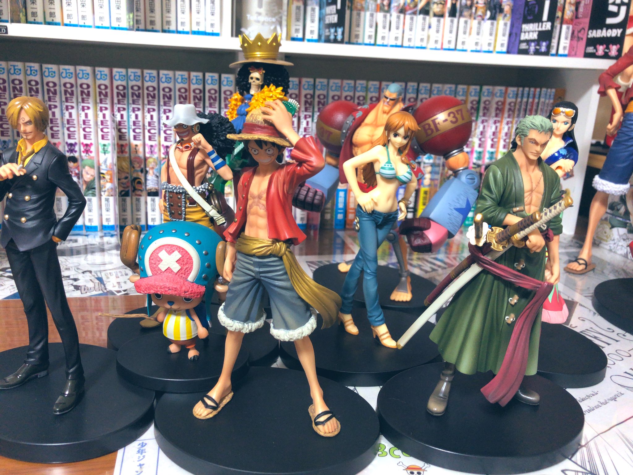 ワンピース ONE PIECE 名場面ジオラマフィギュア 麦わらの一味 ワンピース 麦わら 店舗 ワンピース 名場面ジオラマフィギュア