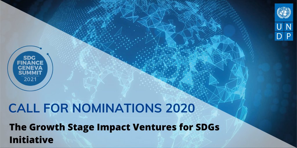 LauraEboa's tweet photo. The @UNDP's #SGSGeneva is opening its call for nominations on May 26.

Nominate any scaling venture impacting access to quality health, to affordable clean energy, and to reducing/recovering waste: https://t.co/bRn8YxlhFj
#BuildingBridgesWeek #Startups #Sustainability #SDGsImpact https://t.co/PVaGePEbwU