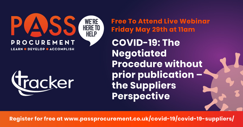 PASSprocurement's tweet photo. The Negotiated Procedure without prior publication is used by authorities where they have what they believe to be a justifiable reason for directly awarding a contract without competition. 

Register today: https://t.co/VJTyOcjXUH https://t.co/D6pe9VaIrc