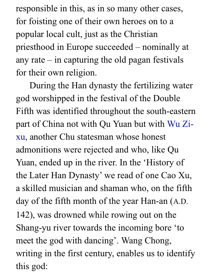Shit its Confucius’s fault again LMAO So Qu Yuan wasn’t the first or the most popular figure associated with Dragonboat Festival. He got propped up as a figure for nationalism jgfhhhhj