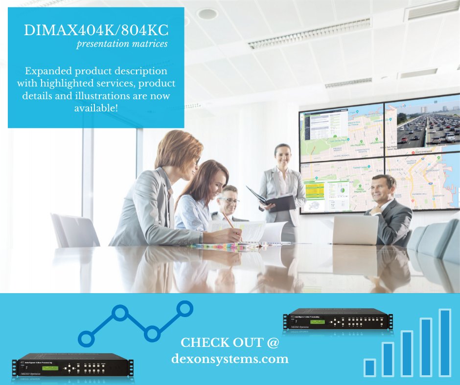 DEXONSystems's tweet photo. Did you just find the best fit for your AV project? Present with confidence! We released an expanded product description for you. Check it out today@ https://t.co/O4XS7mZnEc
#productfriday #avintegration #audiovisual #boardroom #showroom #allinone #presentationmatrix #avsolutions https://t.co/WO2h7jHrCH