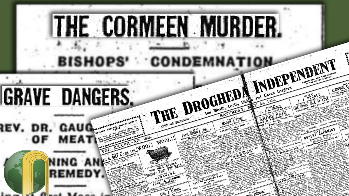 OTD 1920 the funeral of Mark Clinton murdered in #meath during a land grab takes place. Bishop of Meath condemns those involved #Irishwarofindependence #irishhistory  #ireland <a href="/MylesDungan1/">Myles Dungan</a> bit.ly/3e7NFUN