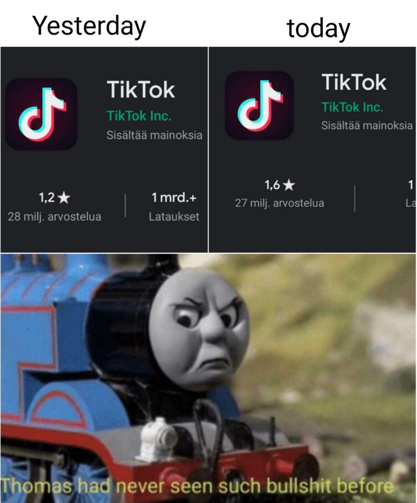 Daí vc tenta fechar e vai direto pro Google play - Meme by el_chavo_del_oco :) Memedroid