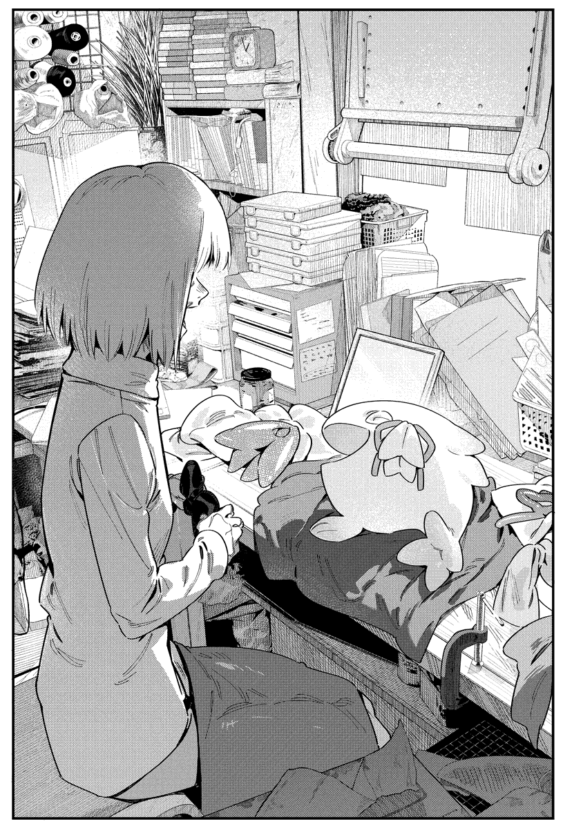 チョモランさんの「あの人の胃には僕が足りない」22話で背景の作画と仕上げをさせて頂きました。 