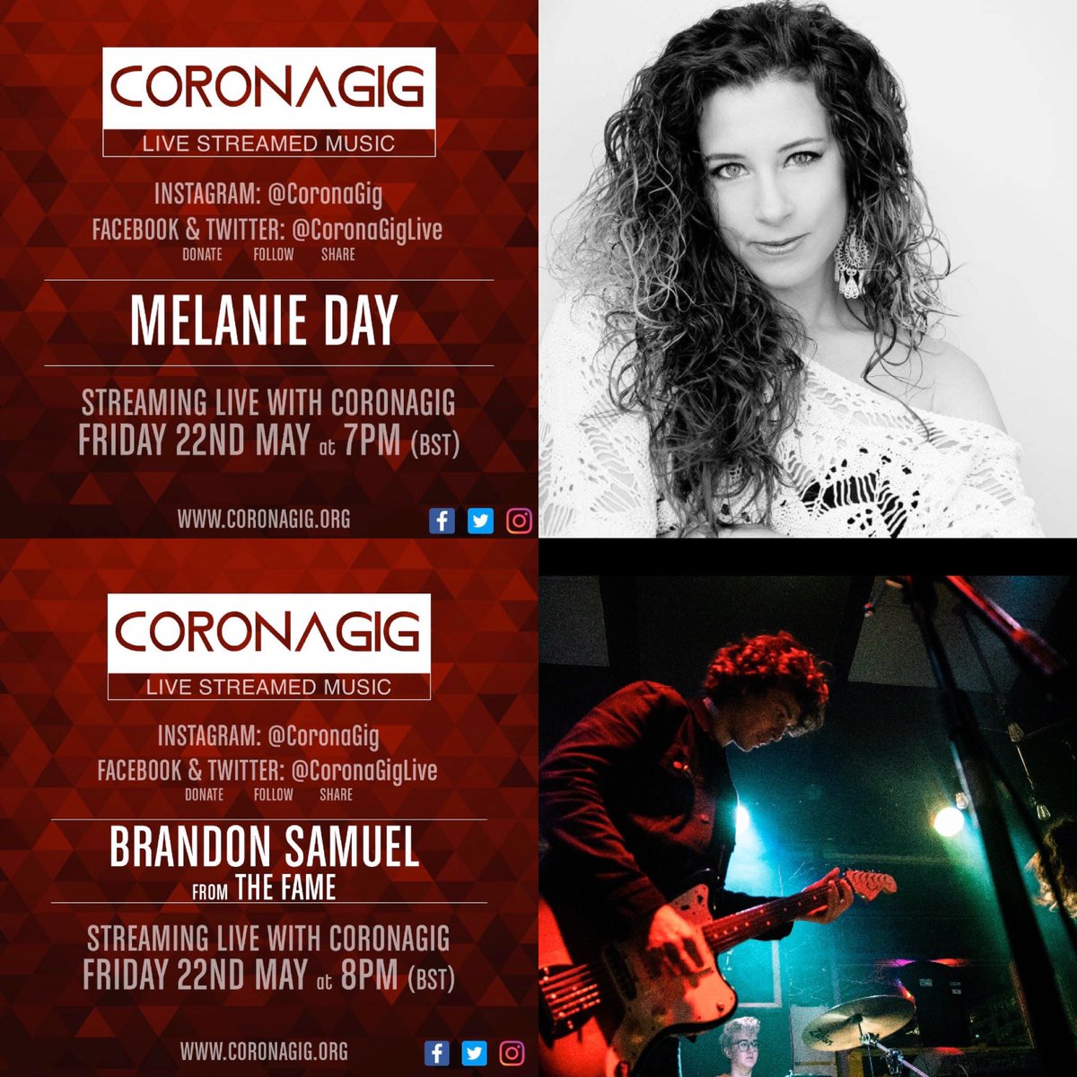 CoronaGig - Live Music Stream tweet media