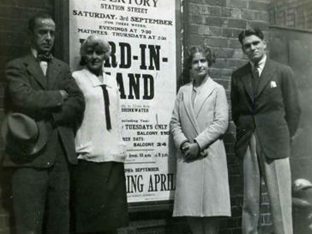 In John Drinkwater’s Bird in Hand, he played alongside Peggy Ashcroft. By the middle of his first season he had become the Birmingham Repertory Company’s juvenile lead. He was described as "the friendliest, least pompous of young actors". #OnlyTheInterval  #REPMoments