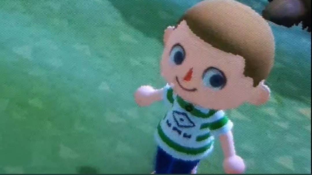 Followed this up with my second favourite shirt that I own This naughty little Scottish number modelled by some lad from Sweden who, let's just say did okay for himself (and my character in animal crossing)