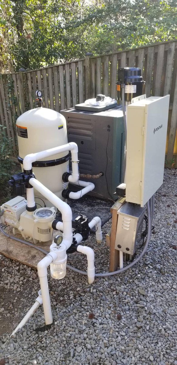 subcommpools's tweet image. Complete pool renovation in Falls Church, VA: 
New tiles, River Rok Pebble Beach pool finish, New LED color changing lights, equipment upgrade - Pentair EasyTouch automation system.

subcommpools.com/residential-ga…