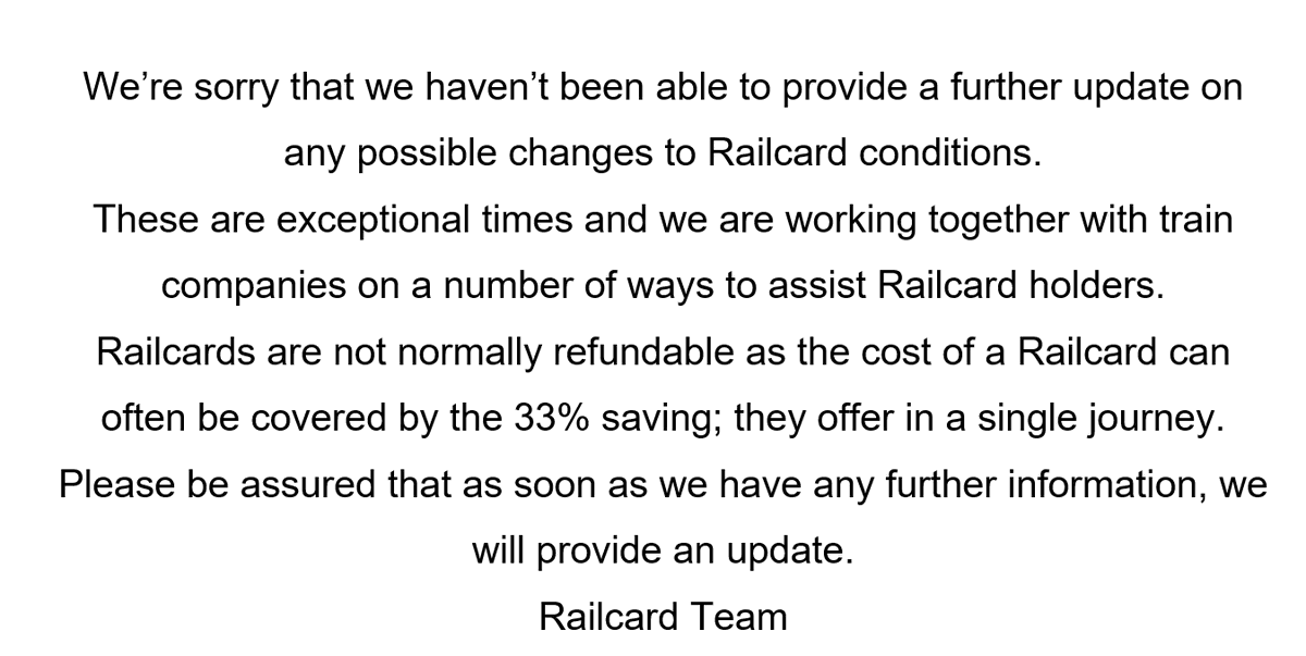 Railcards tweet media
