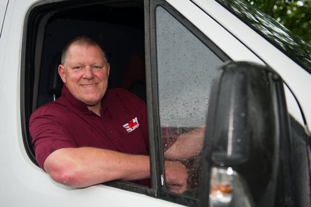 Second_Balls's tweet photo. @AVFCOfficial legend Nigel Spink is a key worker. His company ‘Spink All Over My Package’ are delivering goods to homes in and around the Sutton Coldfield area. Thanks Nigel. 👏 https://t.co/bePZKUoRyA