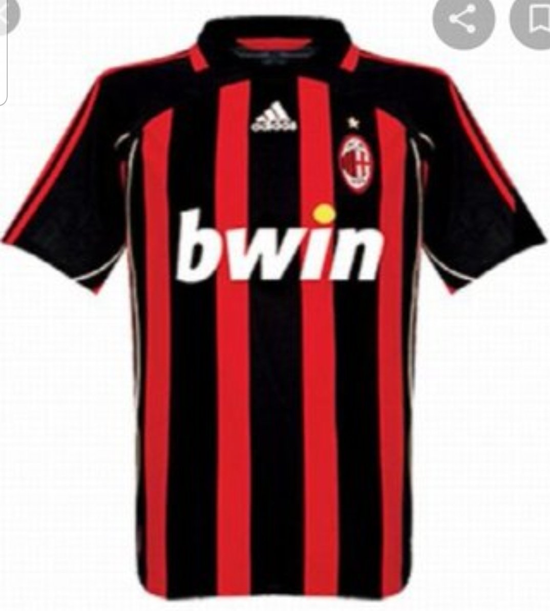 After the Germany kit I wanted to do something with a simpler, yet still iconic design and went for the kit that AC Milan lifter the champions league in