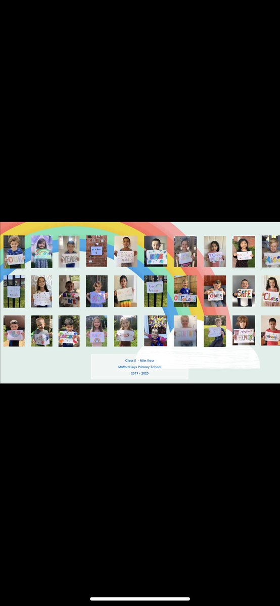 stafford_leys's tweet photo. What a lovely surprise! 😁 Thank you Class 5. We miss you 🌈 https://t.co/87HnivSTok