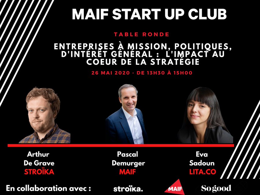 pascaldemurger's tweet image. Il y a quelques mois, l’humeur dominante en était encore au « business as usual ». Puis la pandémie est arrivée et notre monde n’avait plus l’air aussi solide...Qu’en penser ? Quel rôle pour les entreprises engagées ?
On en parle le 26 mai !

INSCRIPTIONS➡️weezevent.com/entreprises-a-…