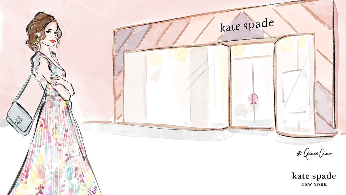 Kate Spade Japan Pa Twitter Web会議などに使える Kate Spadeオリジナル バーチャル背景をご用意 しました 今回は イラストレーター Graceciaoとのコラボ ユーザー様からのアンケートを元に 人気アイテムを描いてくれました Pc Verは下記より Dl下さい