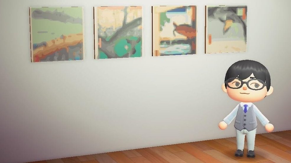 太田記念美術館 Ota Memorial Museum Of Art あつ森で飾ろう Nintendo Switch あつまれどうぶつの森 企画の第３弾は 歌川広重の 名所江戸百景 セットです ゴッホも模写した 亀戸梅屋舗 や 大はしあたけの夕立 を含む4点の マイデザイン を