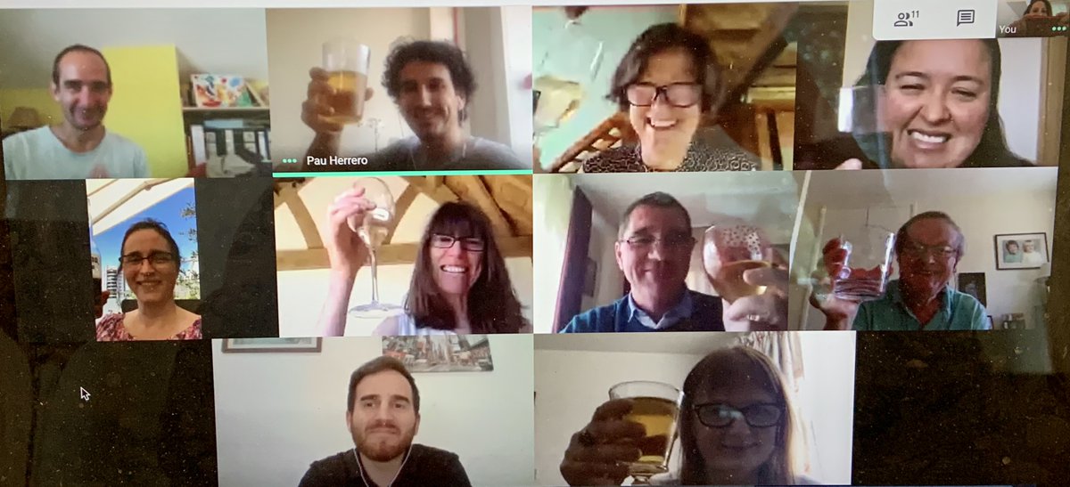 PepperH2020's tweet photo. and we received a satisfactory preliminary evaluation and so happy we celebrated it virtually! 

You can see it in the photo!😀

@eXiT_UdG @imperialcollege @brookeshls @romsoftsrl @idibgi https://t.co/K6TTIpvrNn