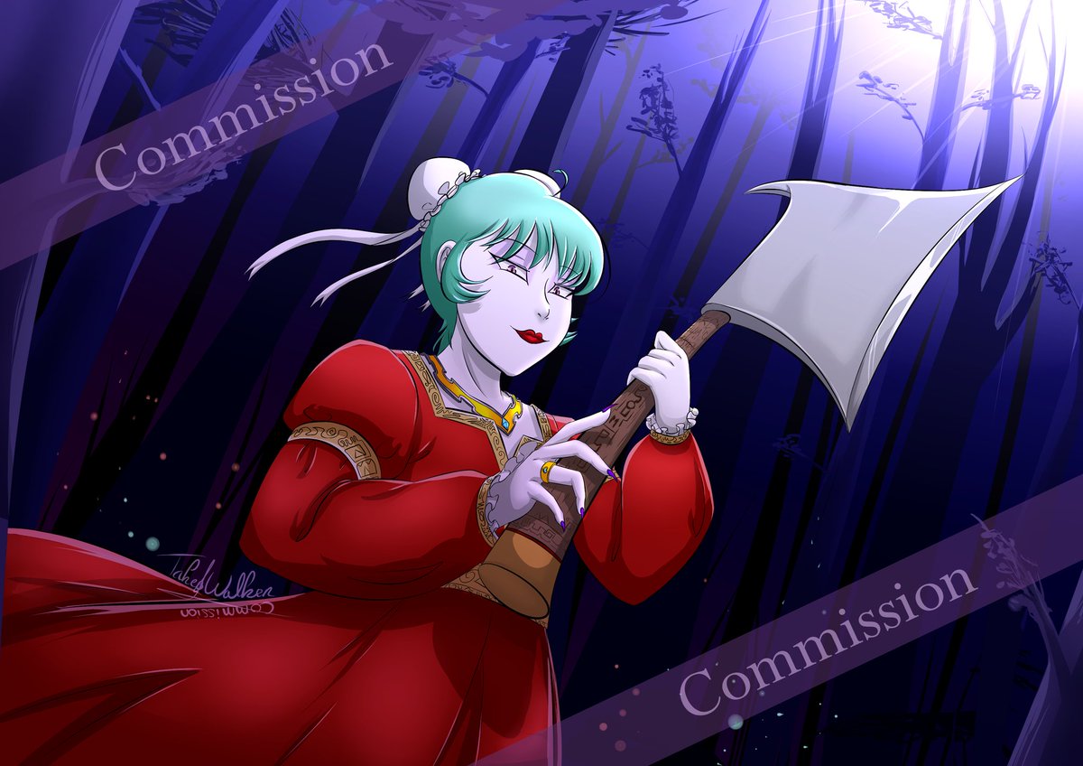 TakeoWalker_Fr's tweet photo. POUMPOUM PIDOUX IS ALIVE!!!
#commissionart and also #redraw from 2012 of my friend (@TrexSensei/@T_rex_sensei)'s character. Called Poumpoum Pidoux, she is a goddess and we RPed a lot before XD it was a really good redraw <3
#poster #backgroundforest https://t.co/uuLJPTU2N7