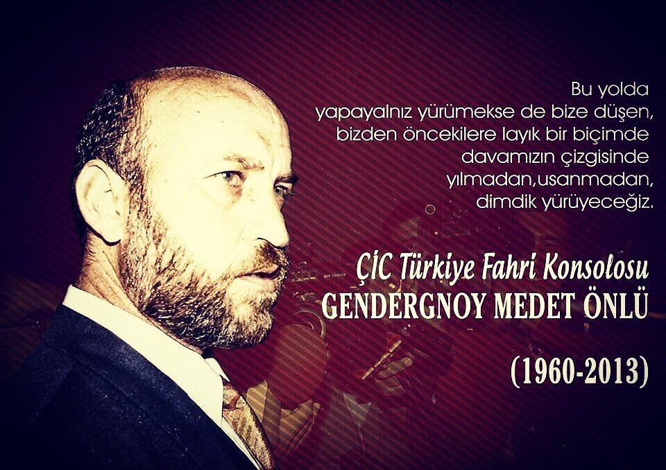 22 Mayıs 2013 tarihinde iş yerinde uğradığı silahlı saldırı sonucu başından vurularak hayatını kaybeden, toplumumuza önemli hizmetlerde bulunmuş ve yardımseverliği ile tanınan Medet Önlü’yü saygıyla anıyoruz.