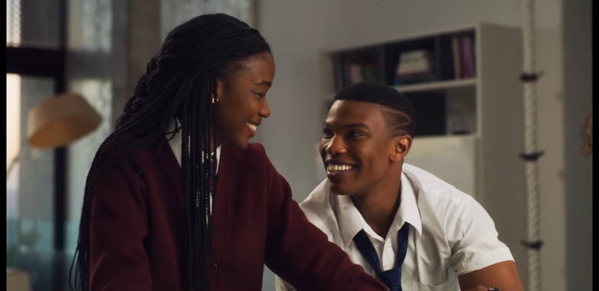 maggiesxrose's tweet photo. KB and Puleng were so cute ♥️ #BloodAndWater https://t.co/6gEuuySLvf