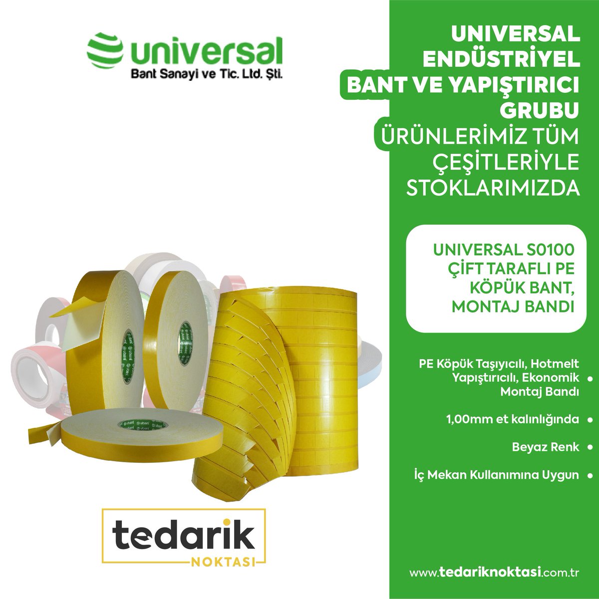 tedariknoktasi's tweet photo. #3M, #Orafol, #Nitto, #Soudal, #Winkel, #Henkel, #Loctite, #TedarikNoktasi #tedarikci, #VHB, #çifttaraflıbant, #montajbandı, #UHB, #Tesa, #ACX, #köpükbant, #kolibandı, #yapıştırıcı, #ubant, #universalbant #pvcbant #vinilbant #velcro #cırtbant #hookandloop #velcrotape #S0100 https://t.co/G5cw0SDPhZ