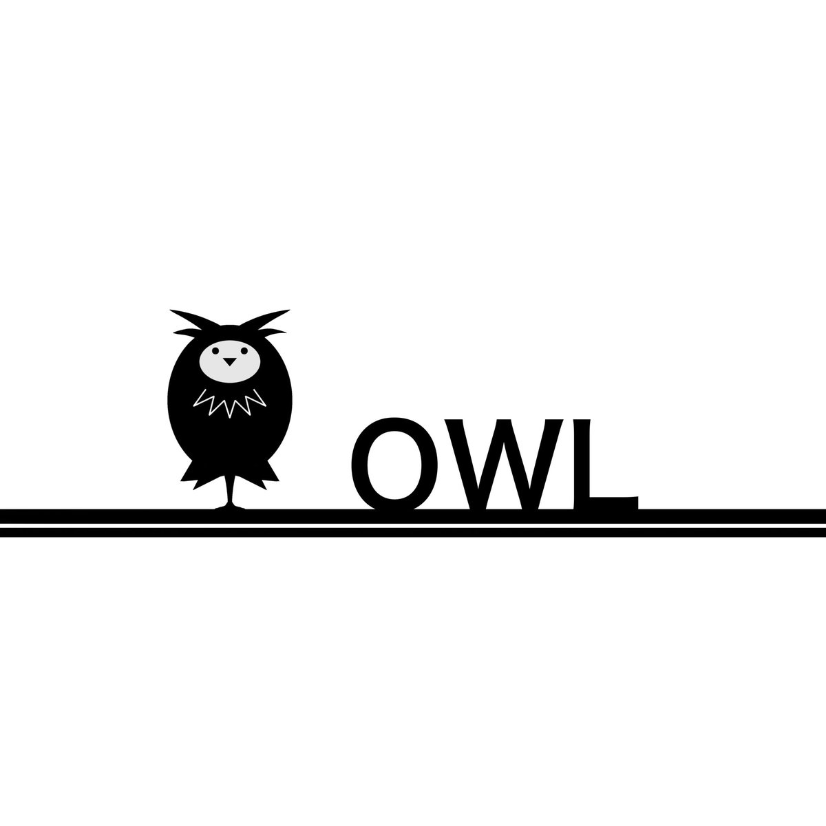 絵を描くヤベーやつ シルエットアート A Twitter ロゴ ふくろう Owl フクロウ ロゴ Logo Logodesign イラスト Illustration ロゴ依頼 イラスト依頼