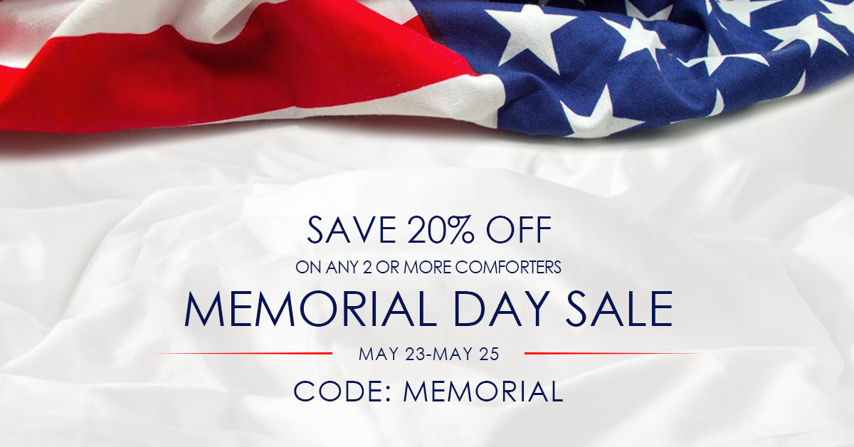 pure_down's tweet photo. For Memorial Day, we're offering 20% off!
From May 23rd to 25th
Discount on any 2 or more comforters
Code: MEMORIAL
Shop here: https://t.co/uWKcW4j1dX https://t.co/VAyFvJes10