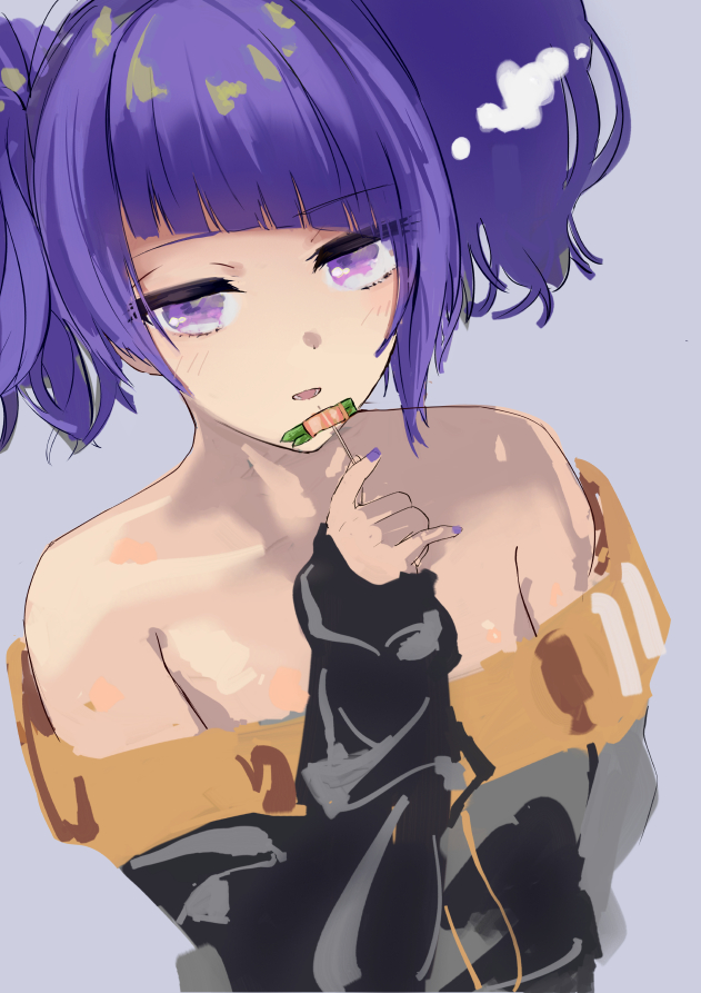 まだ眠いですよ〜
1ヶ月1日1摩美々 10/30 #なんか食べてる田中摩美々の絵 