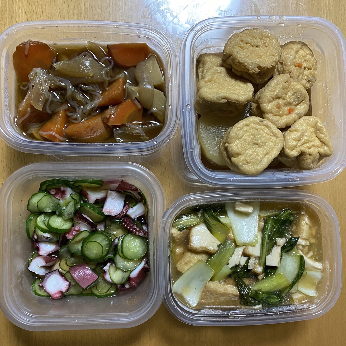 M_3R1060's tweet photo. 作り置き🍽 https://t.co/eqF231zUbN