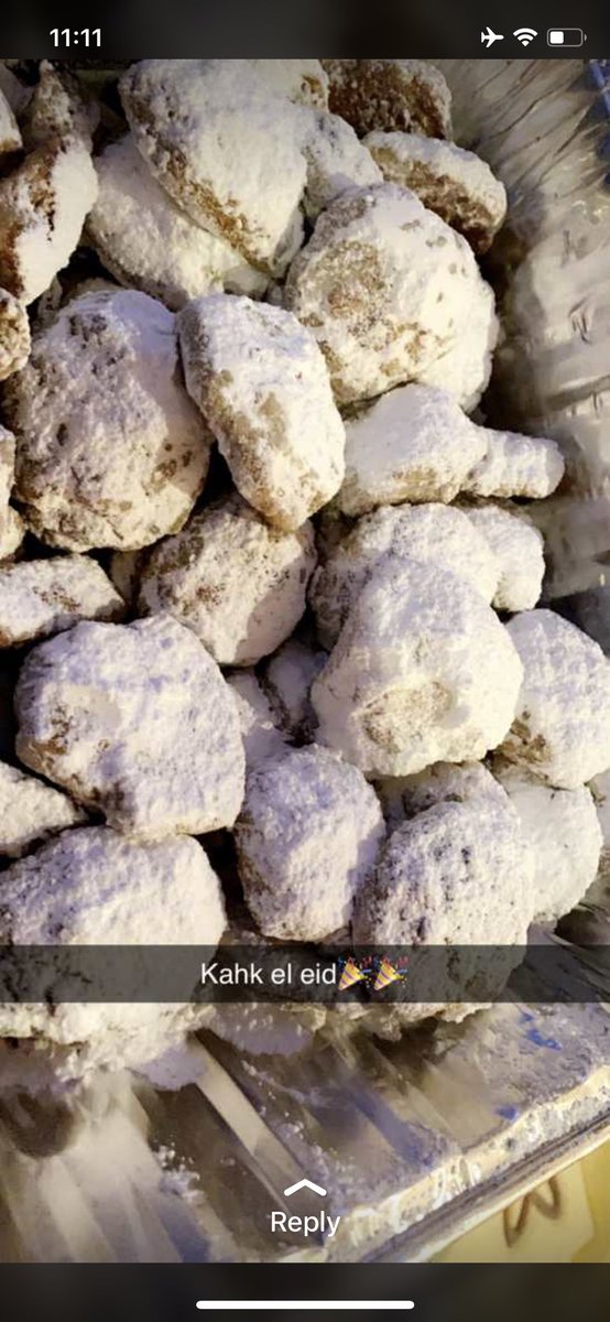 fa2im2's tweet photo. So i made my traditional arab kahk for eid. It was yummy! Eid Mubarak in advance #kahk #EidCookies #Tradition #Egyptian https://t.co/5VihpO16Ee