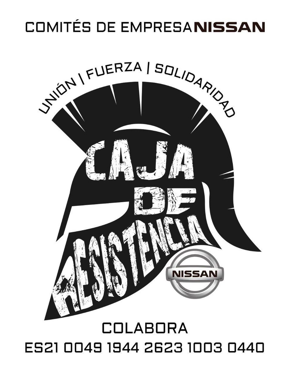 19 días de #HuelgaIndefinida y como el primer día, y con el mismo objetivo #FuturoParaNissanYA #CajaDeResistenciaNissan