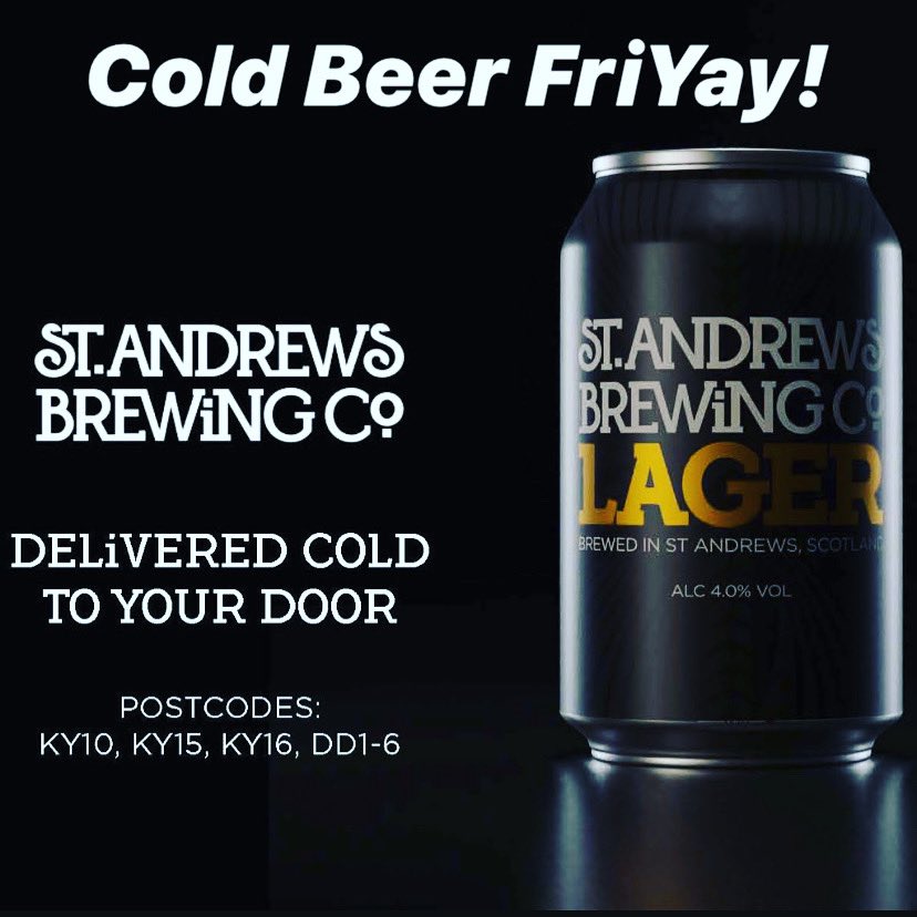 Let’s get your orders by 3pm for same day cold beer delivery. standrewsbrewingcompany.com/shop