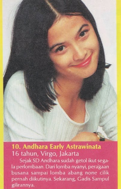 Andhara Early is the cutest!