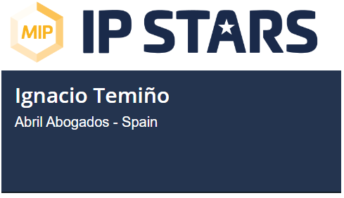 Abrilabogados's tweet photo. Abril Abogados' professionals ranked as #IPStars2020 https://t.co/IG7SvuBhGe https://t.co/Q301DlnjFe