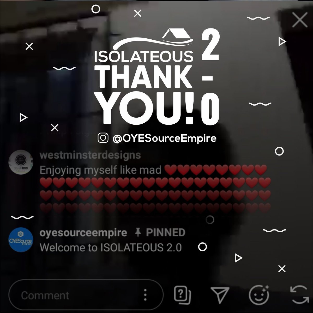 OSourceHQ's tweet photo. ISOThankYou for Joining us at ISOLATEOUS 2.0 🎦
We really hope you had as much fun as we we promised a good experience.
@OSCEntz
#OYESourceEntertainment #Isolateous #ISOLATEOUS2 #Fuoye2TheWorld #Fuoye #IGLive #OYESourceInFuoye https://t.co/cr1Ph4iG0O
