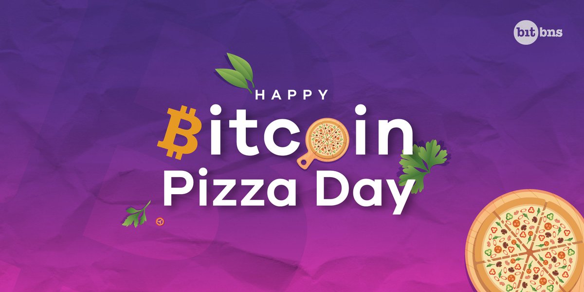 bitbns's tweet photo. It’s the Bitcoin Pizza Day. 😍
 
The same day in 2010 when Laszlo Hanyecz purchased 2 pizzas for 10,000 BTC. 

Quick quiz: Which pizza place did Laszlo Hanyecz order from? 🤔

Answer and win $10 worth of BNS tokens.💰💰

#ContestAlert #Bitcoin #BitcoinPizzaDay https://t.co/9FiZoRF6Tx