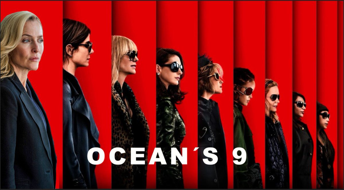 gaxedits's tweet photo. I´m thinking about Ocean´s 9, is that okay with you? When can we start shooting?? @MsSarahPaulson @GillianA https://t.co/oJye2zJ3bR